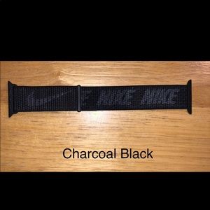 Nike Apple Watch Band Charcoal Black fits 42/44/45mm Watches (GENERIC)